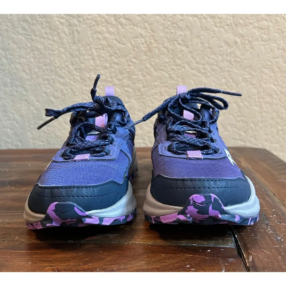 Saucony Excursion TR17 Trail Running Shoes Womens 6.5 Purple Hiking Sneakers - Picture 4 of 11